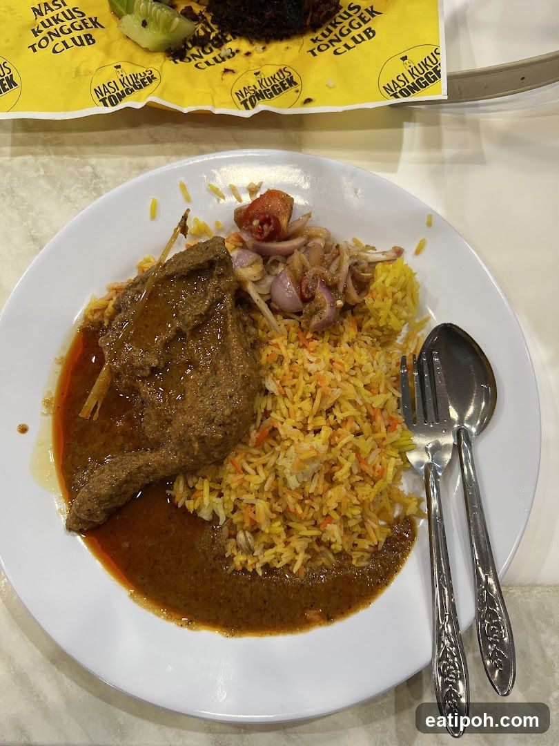 Nasi Kukus Tonggek Club Meal