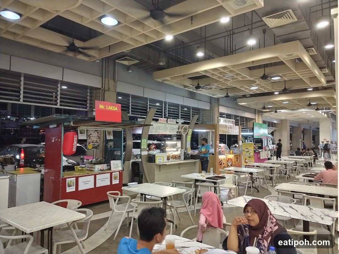 Food court interior