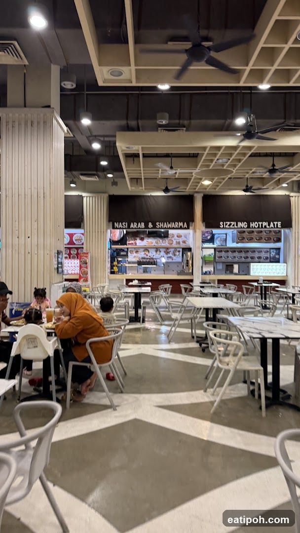 Food court interior