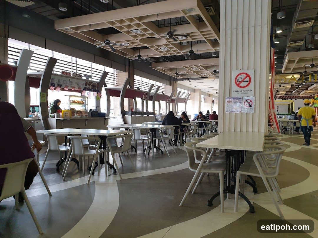 Food court interior