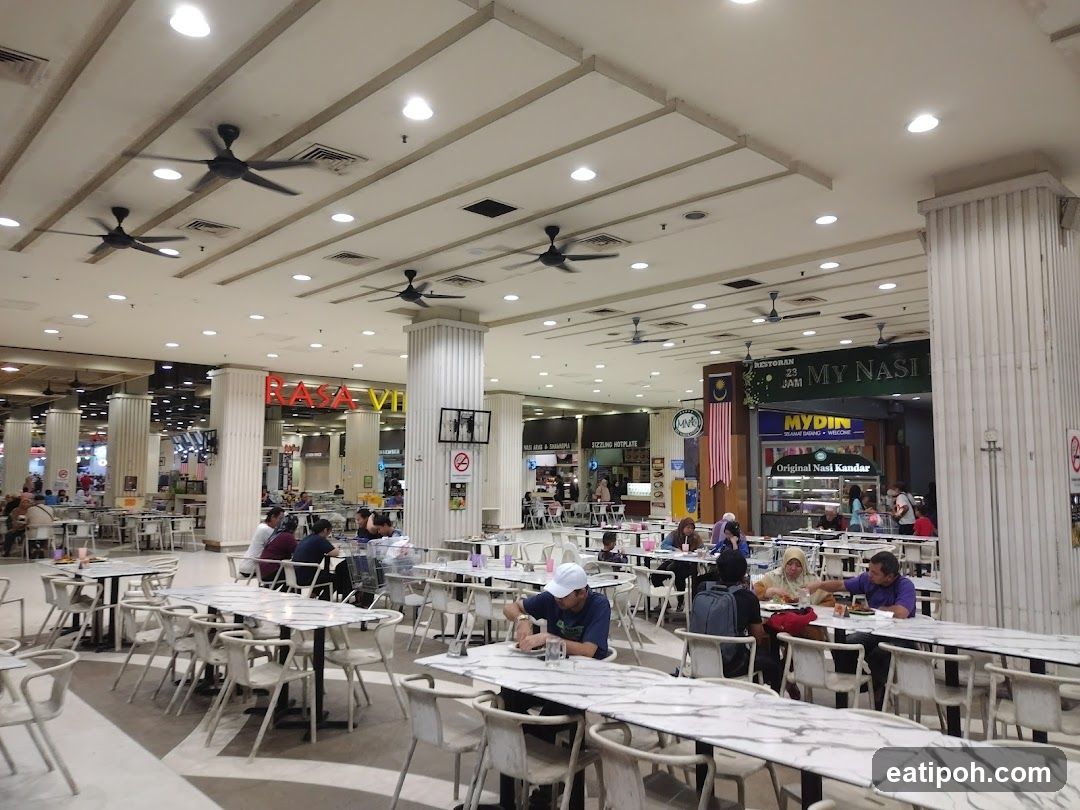 Food court interior