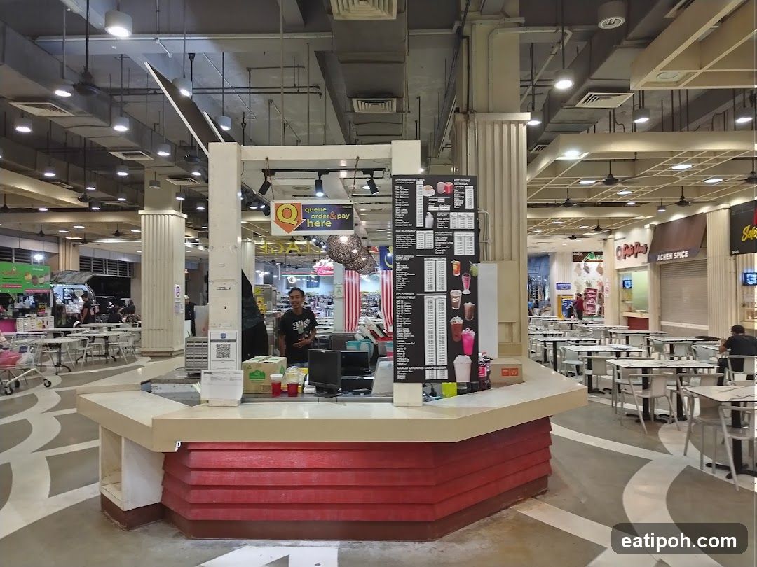 Food court interior