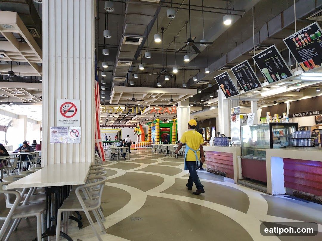 Food court interior