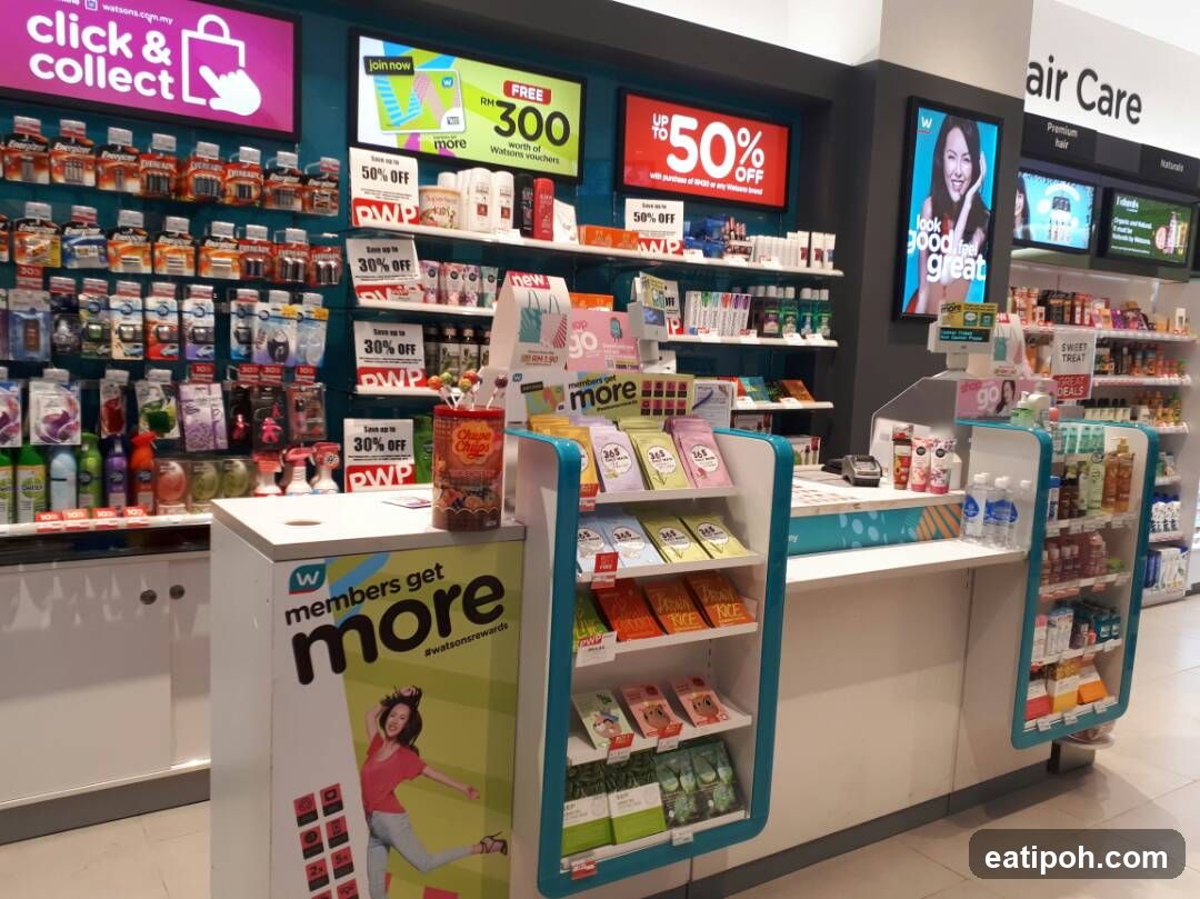 Watsons Store Interior