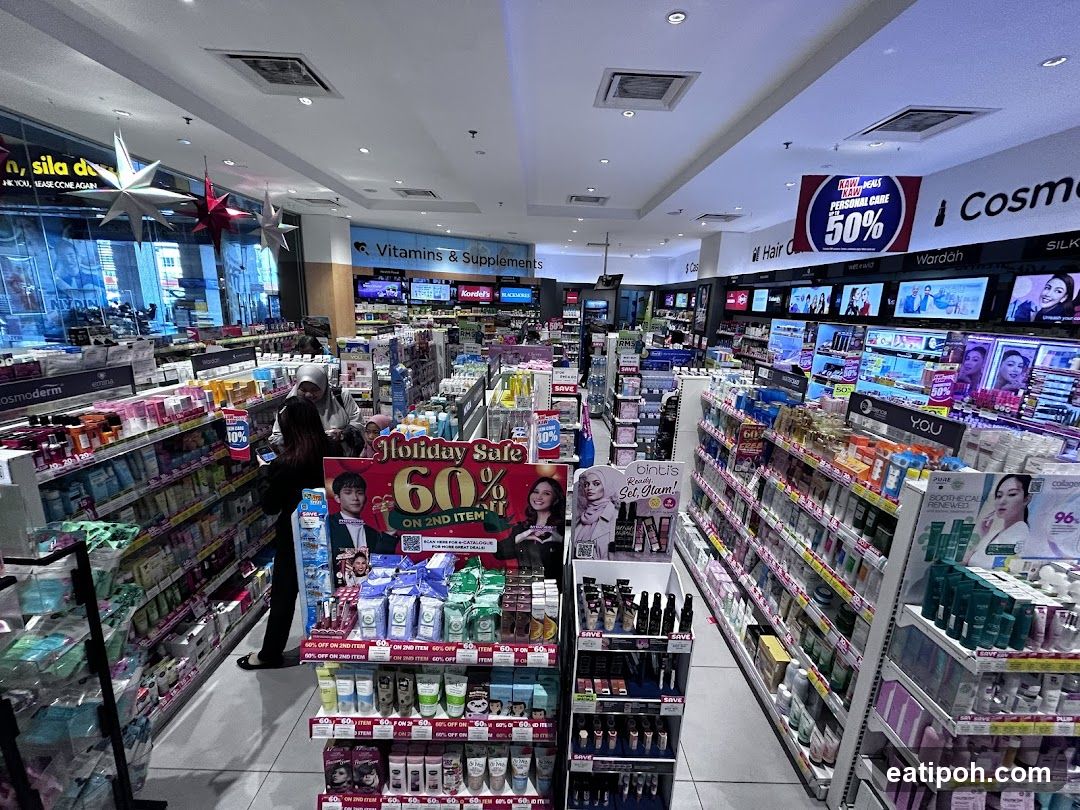 Interior of a retail store