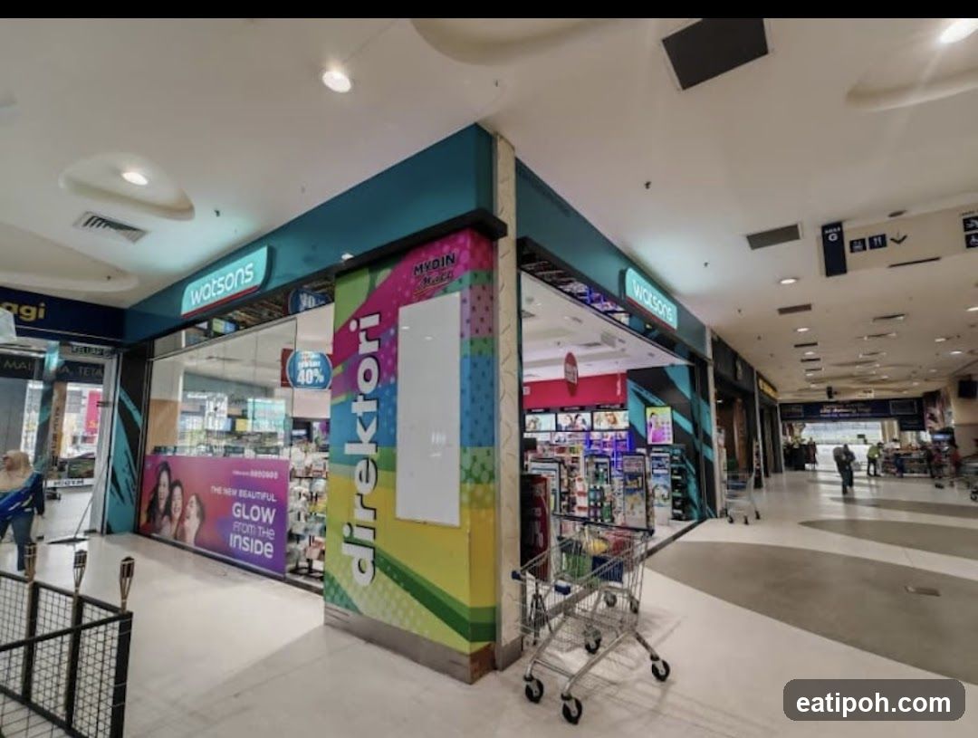 Watsons Storefront in Mall