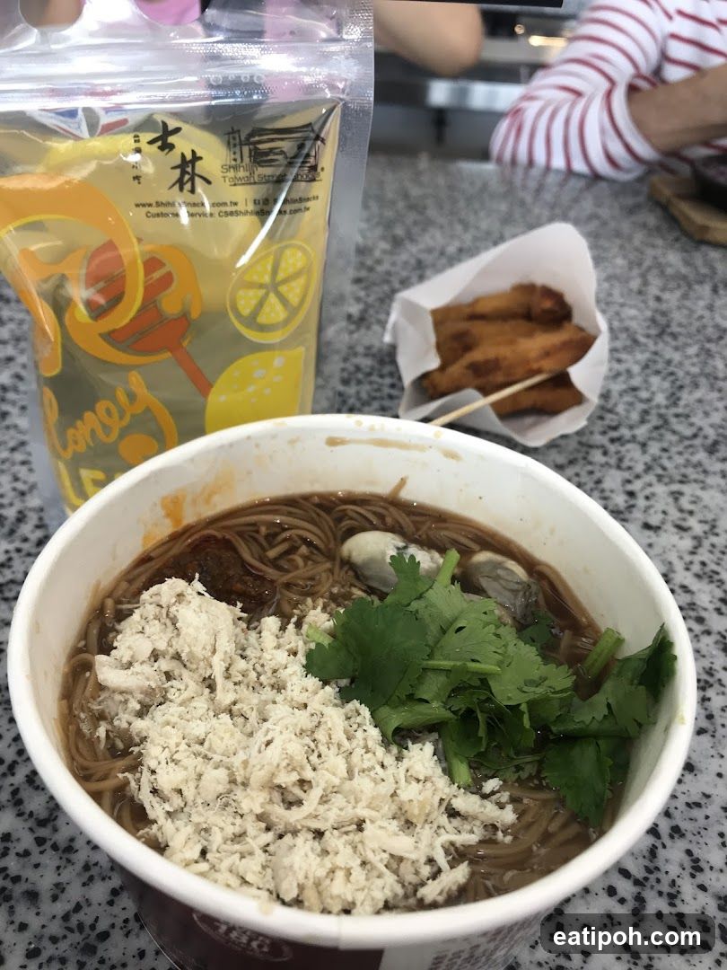 Food and Beverage Items on Counter