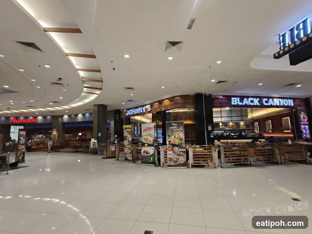 Food court interior
