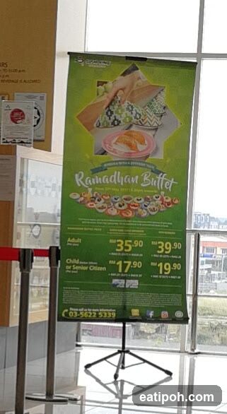 Ramadhan Buffet Promotion Poster