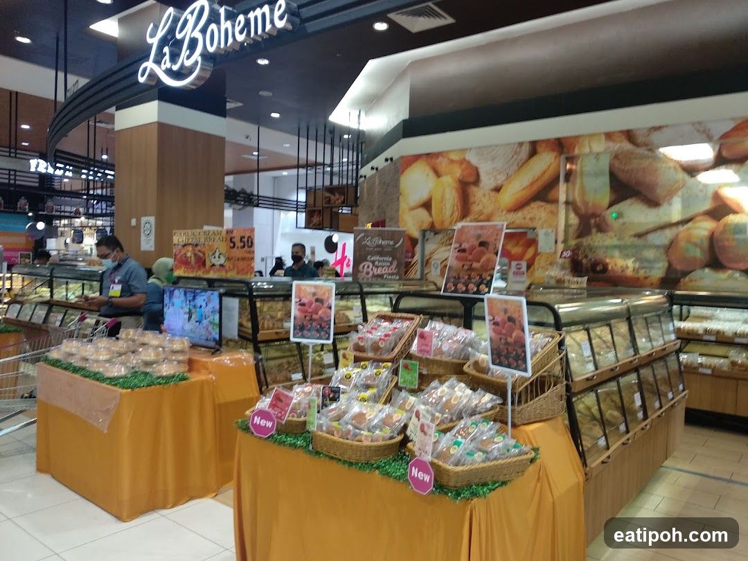 La Boheme Bakery Section