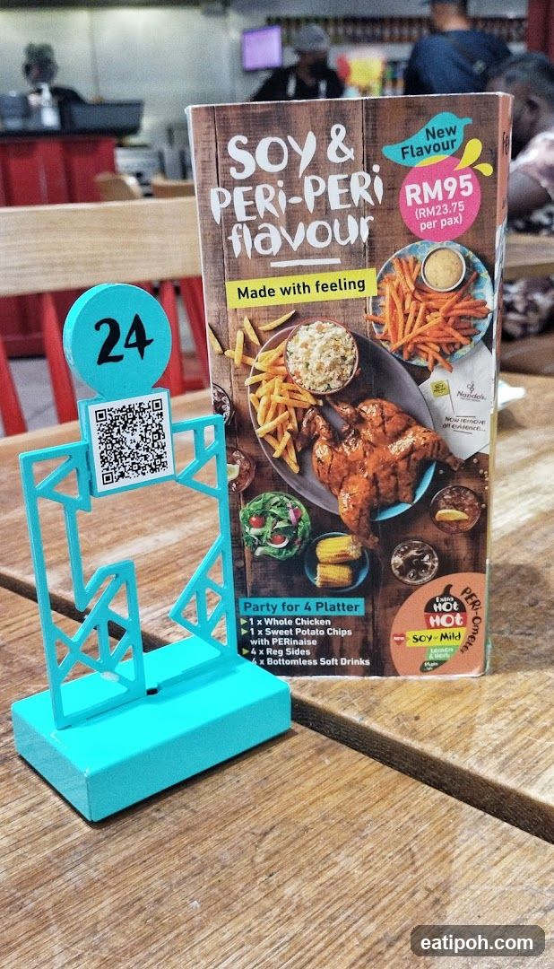 Tableside Promotional Display