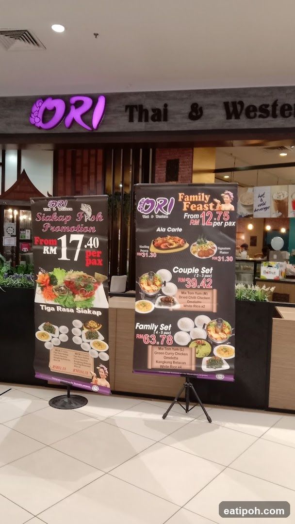 ORI Thai & Western restaurant interior