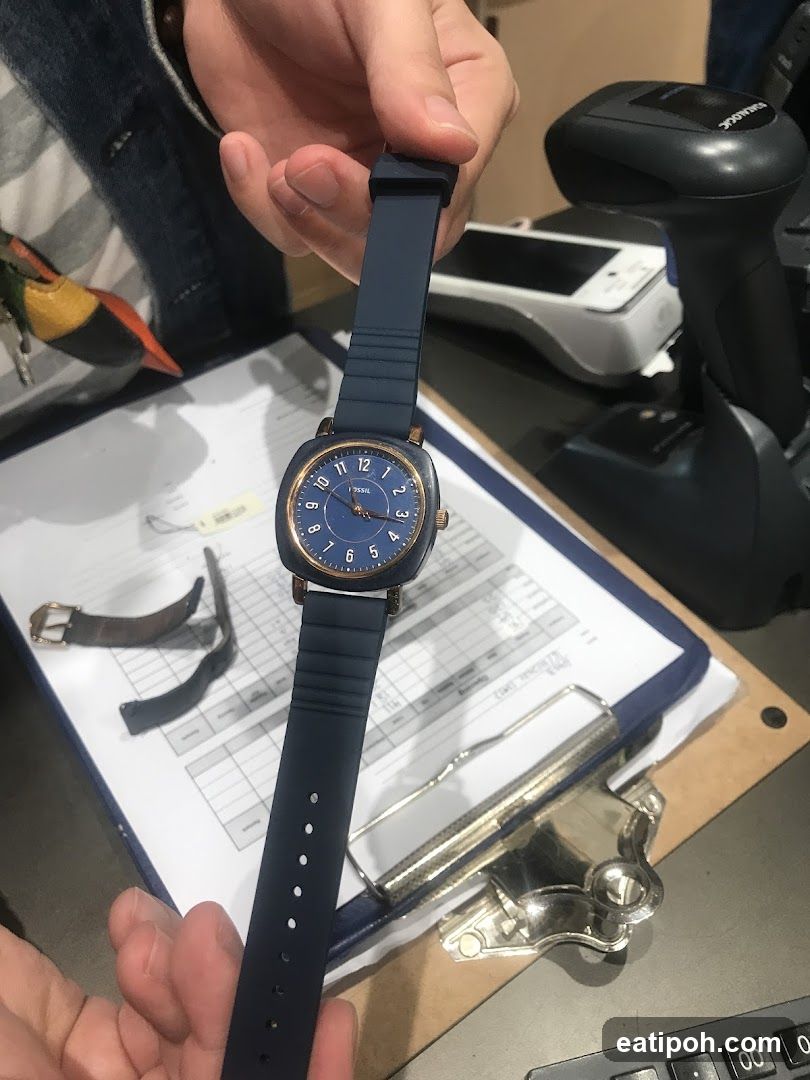 Watch and Receipt
