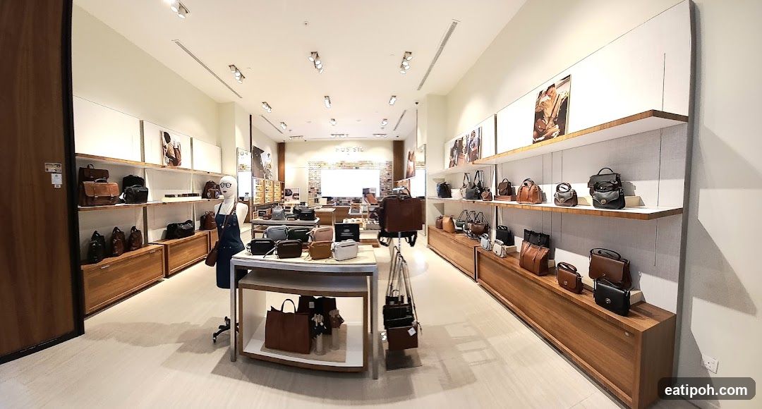 Interior of a retail store