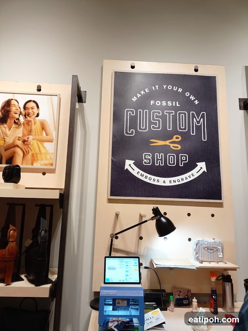 Fossil Custom Shop Display