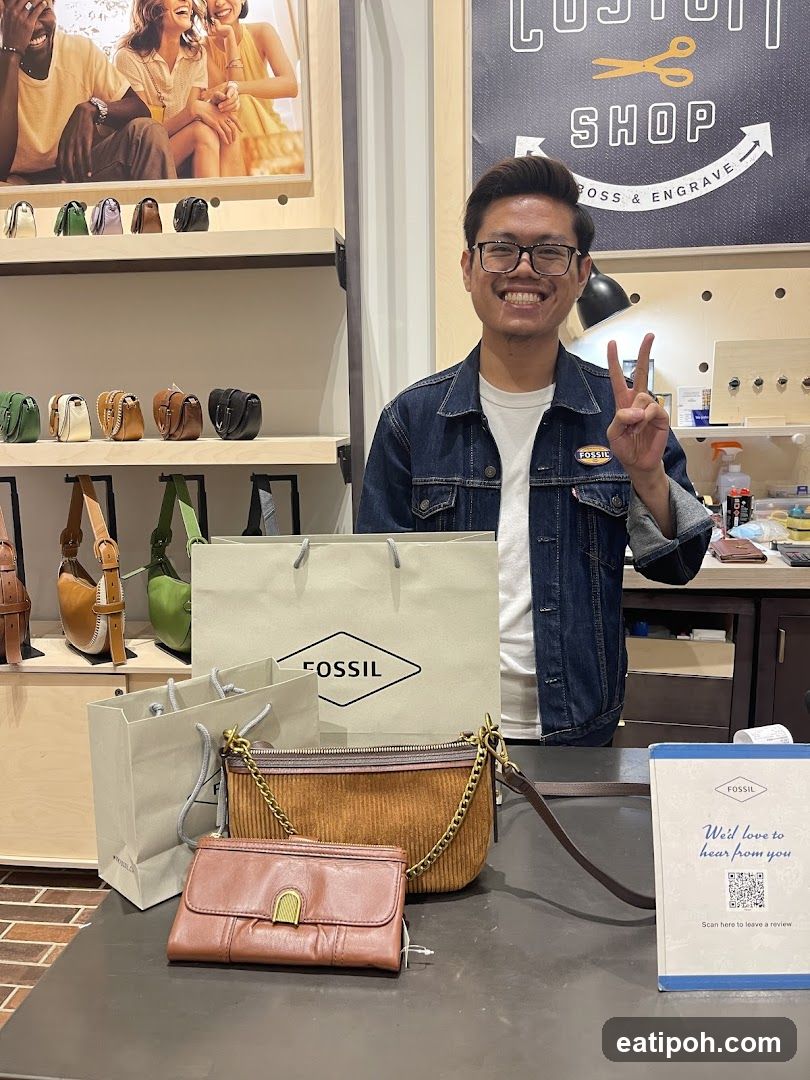 Fossil Store Display