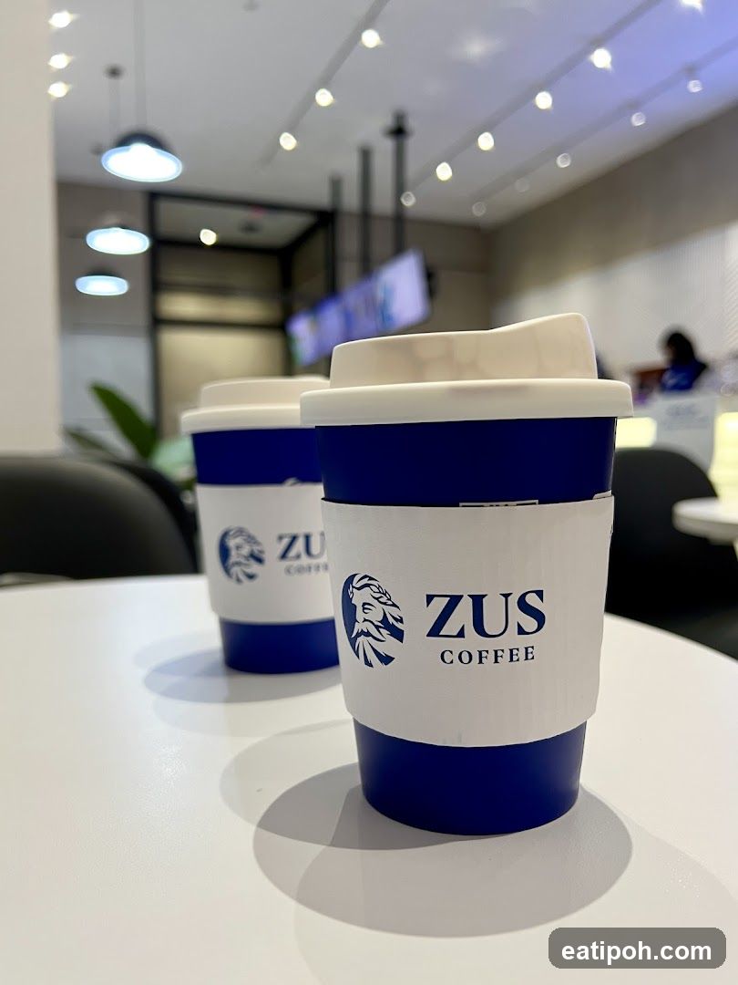 ZUS Coffee Interior