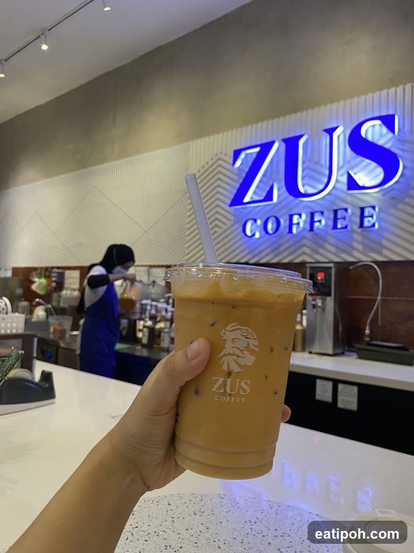 ZUS COFFEE interior shot