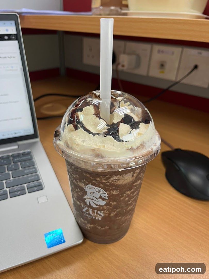 Zus Coffee Drink on Desk