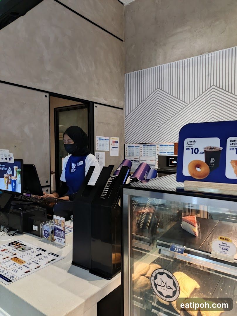 Coffee Shop Counter Interior