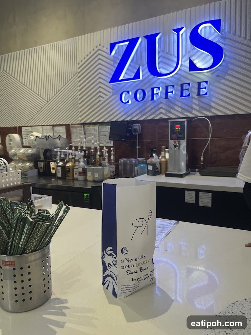 ZUS Coffee Interior