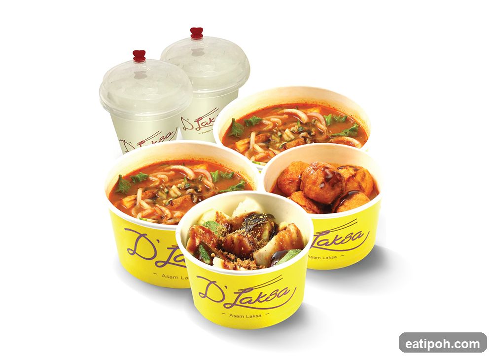 D'Laksa Asam Laksa Food Items
