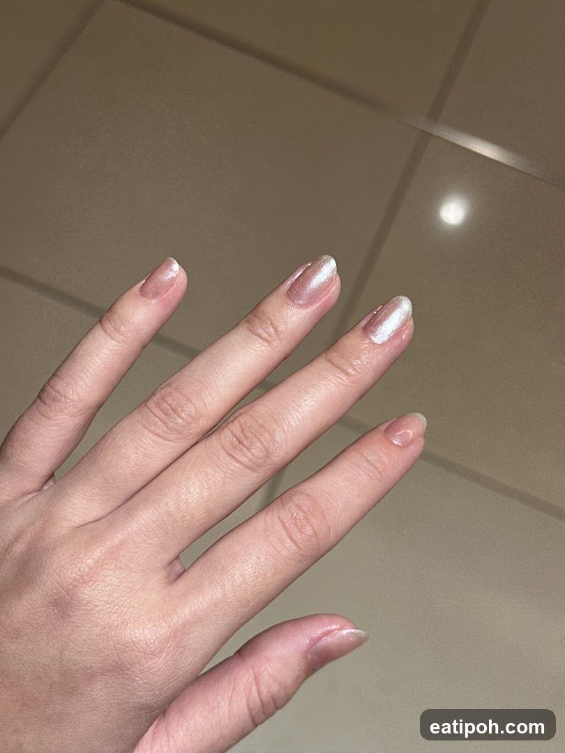 Hand with Nail Art