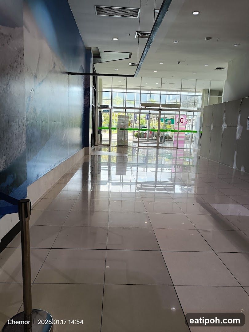 Interior hallway of a commercial building