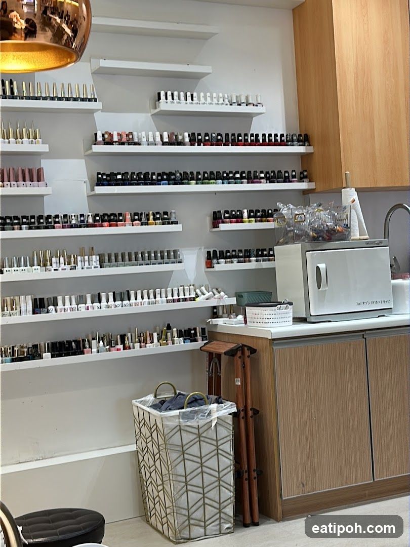 Nail Salon Interior