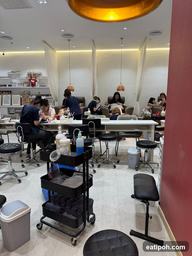 Nail Salon Interior
