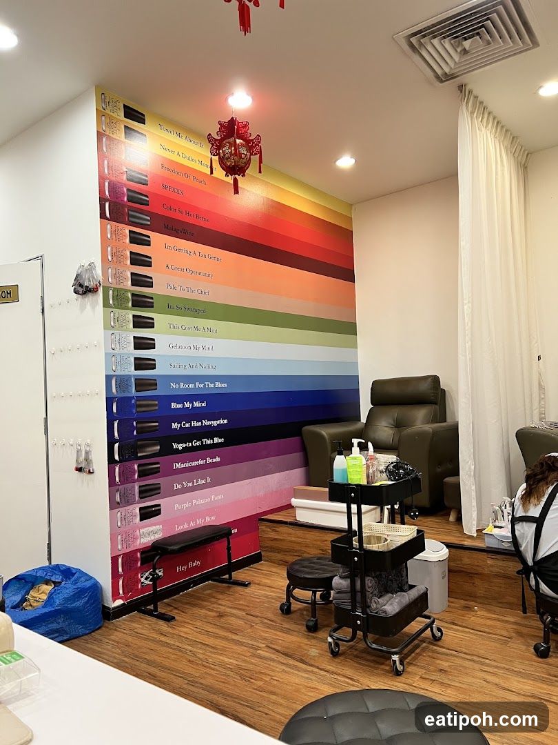 Nail Salon Interior