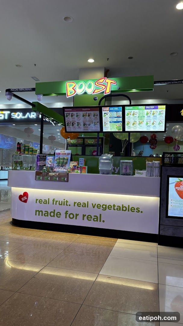 BOOST Juice Shop Interior