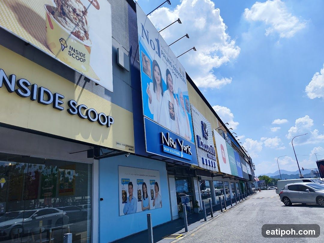 Commercial storefront facade