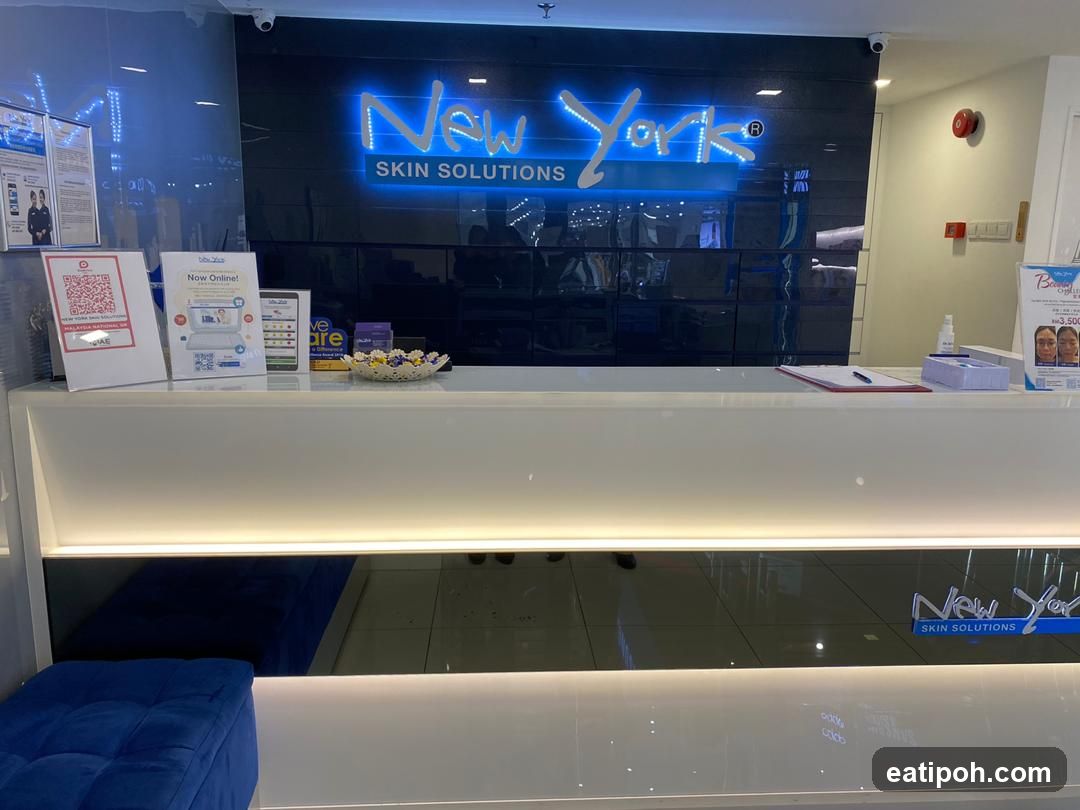 New York Skin Solutions Reception Area