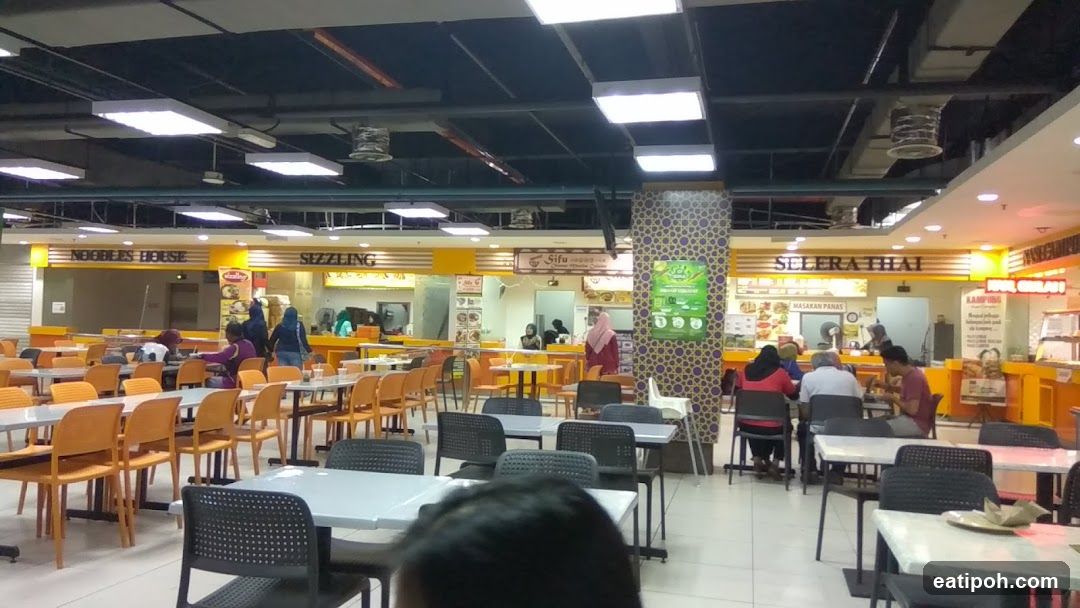 Food court interior
