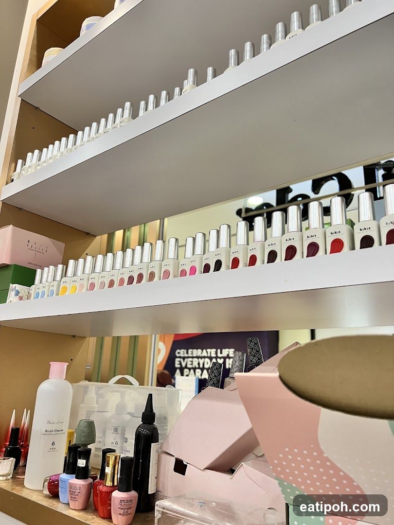 Nail Salon Interior