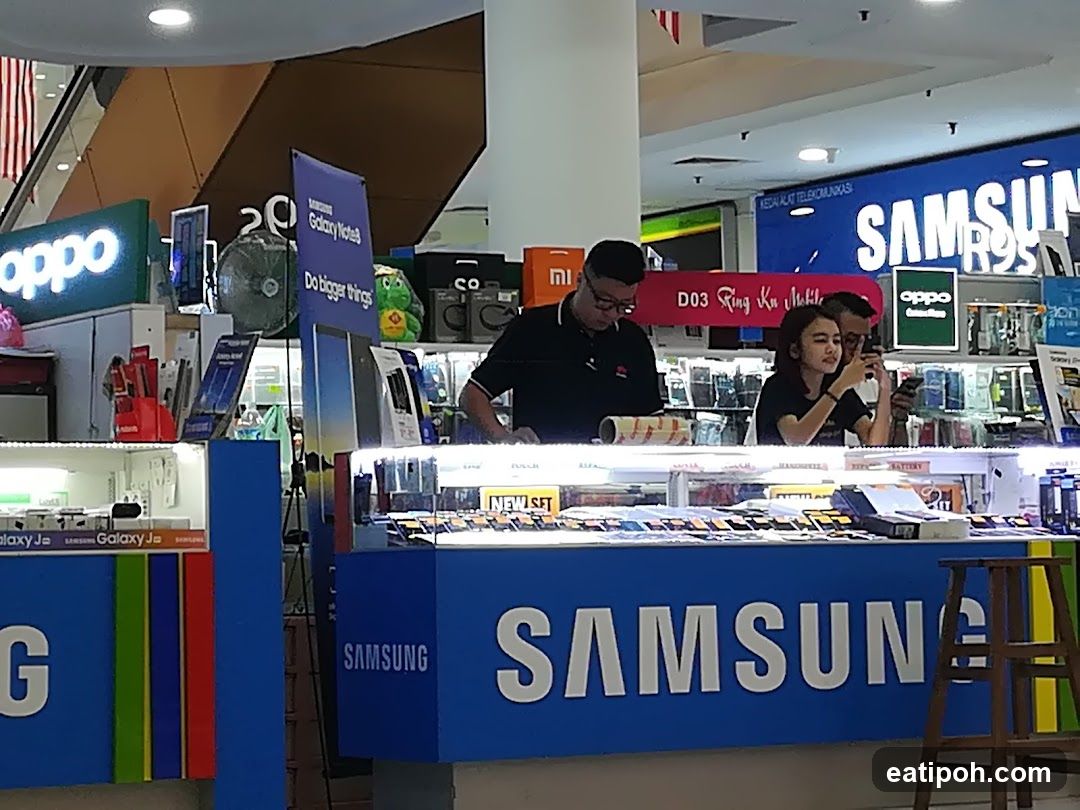 Samsung Mobile Store Interior
