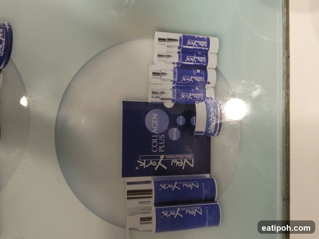 New York Skin Solutions Products Display