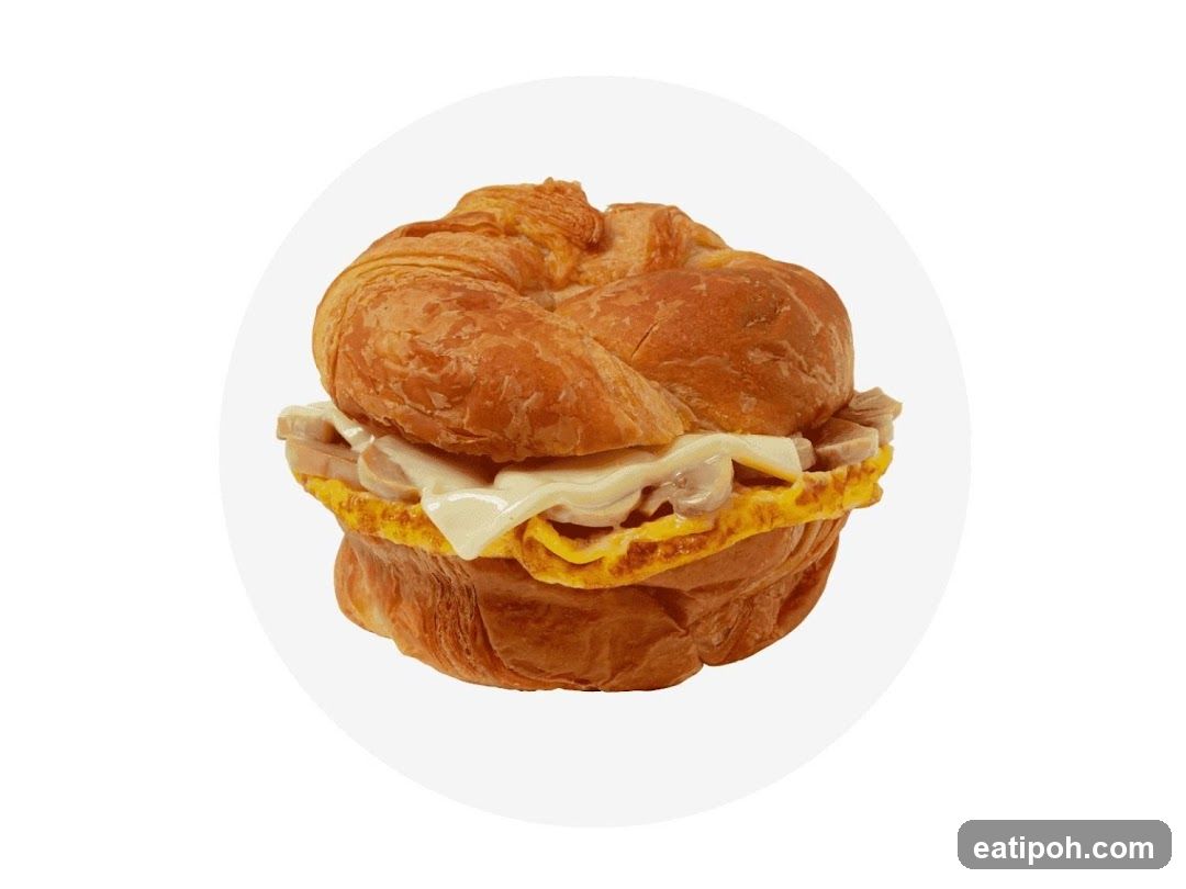 Croissant Breakfast Sandwich