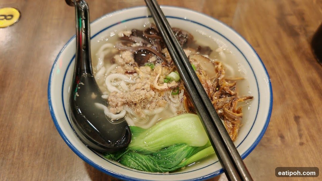 Noodle Bowl with Utensils