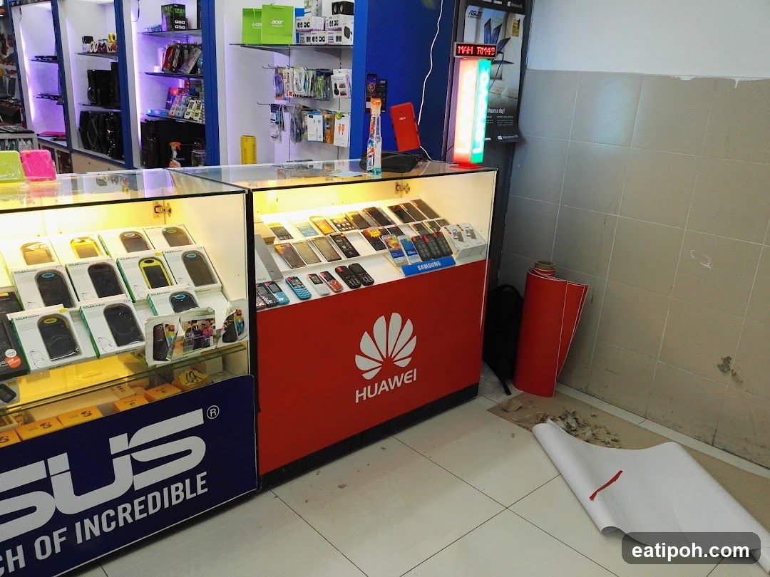 Electronics Store Interior