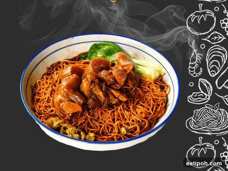 Noodle Dish Advertisement