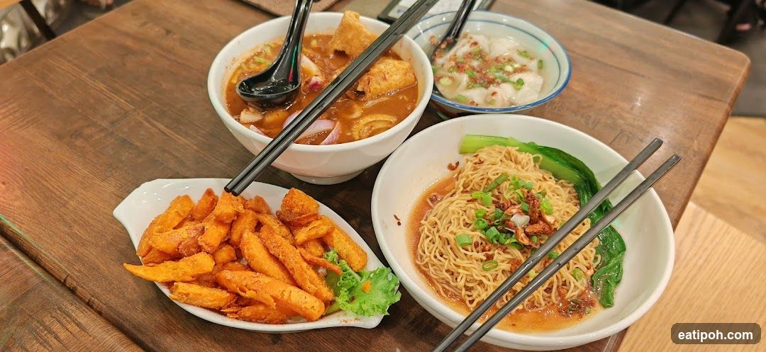 Table with Food Items