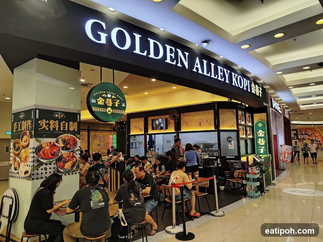 Golden Alley Kopi storefront