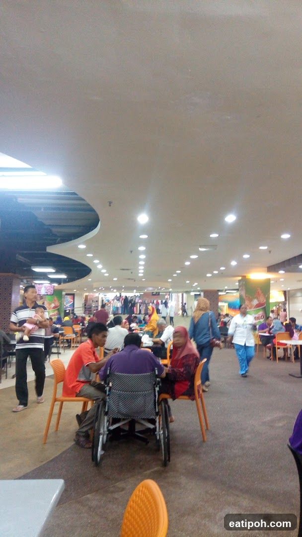 Shopping Mall Interior Dining Area