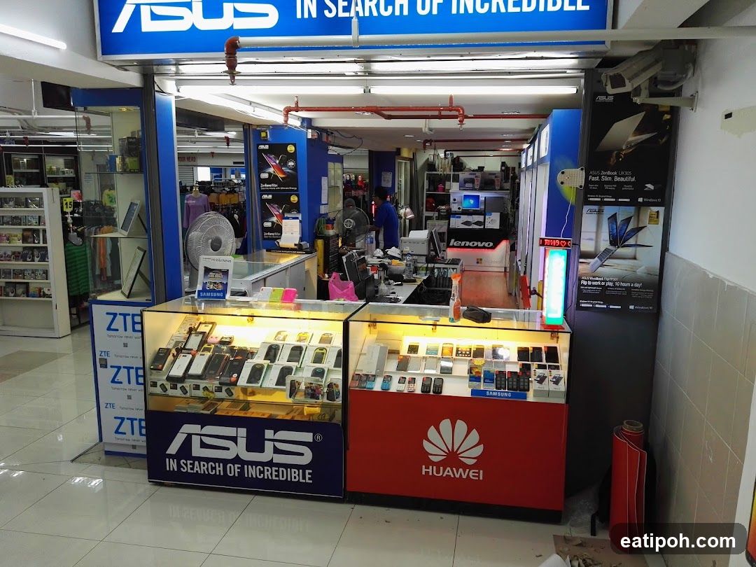 Electronics Store Interior