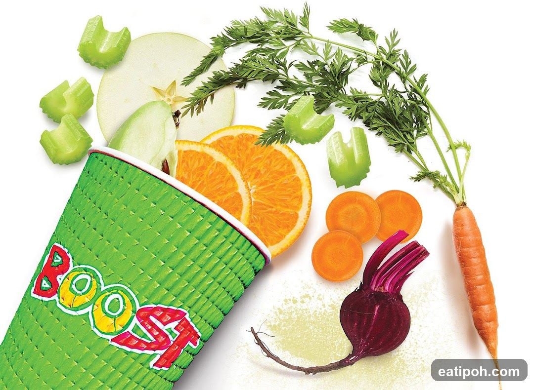 Boost Juice Product Advertisement
