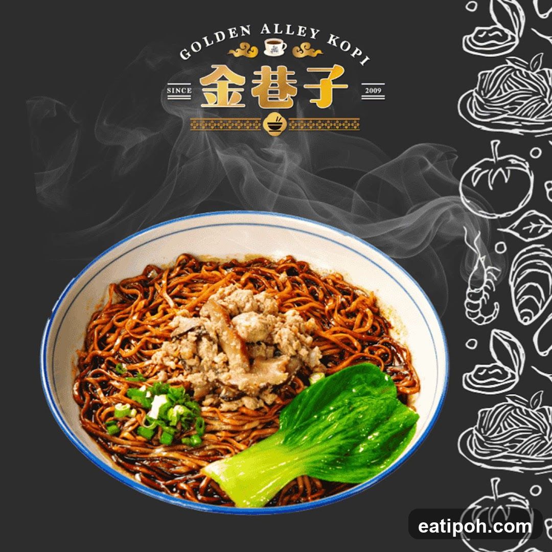 Golden Alley Kopi advertisement