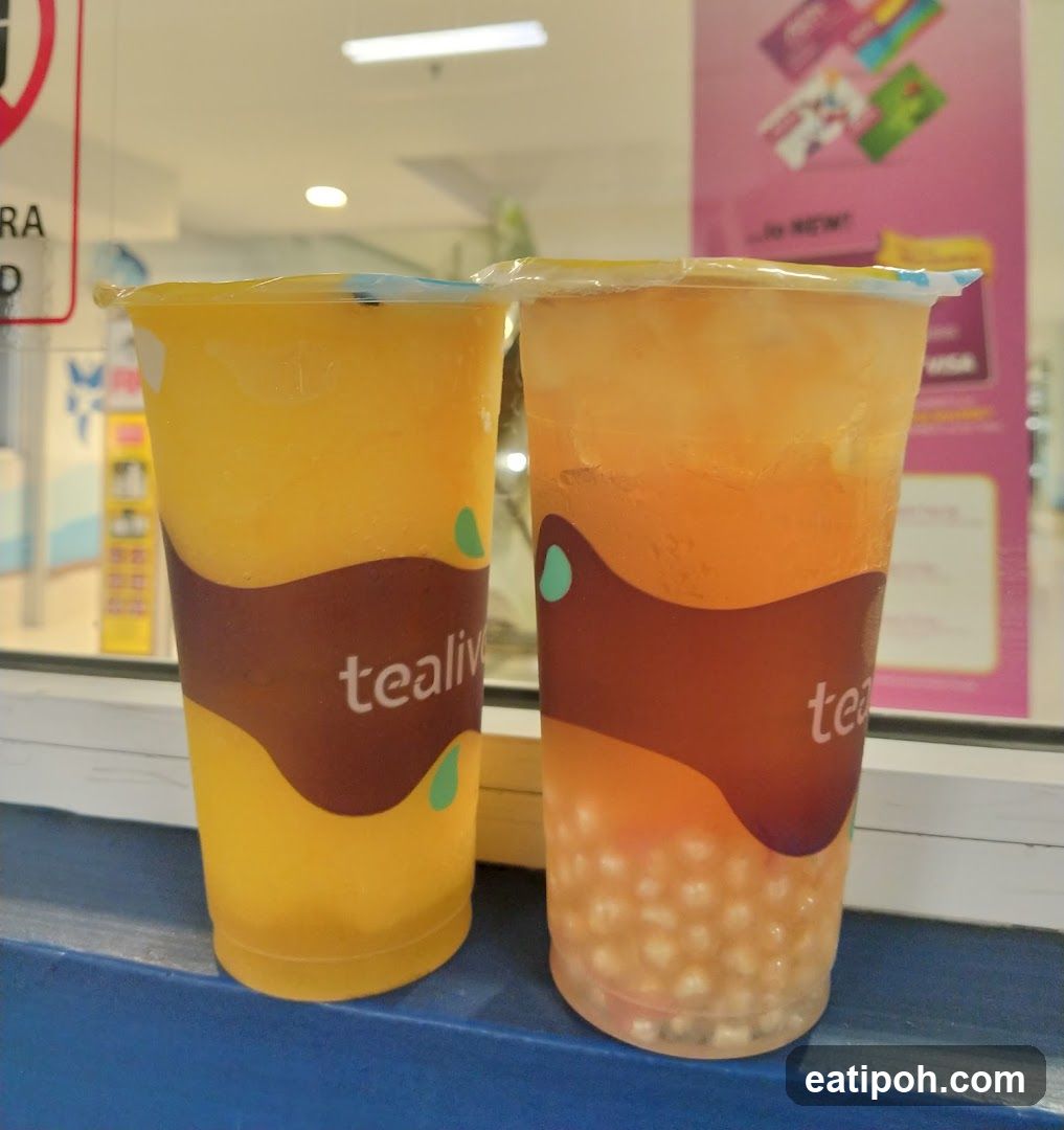 Tealive beverages