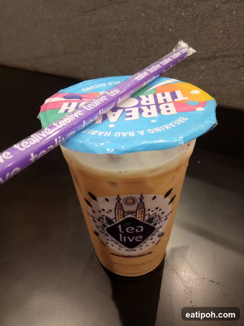 Tealive Iced Tea Cup